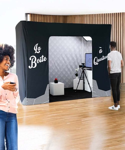 Animation video type Boite à Questions